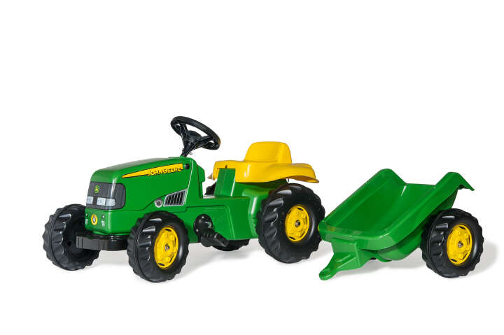 rolly toys Kid John Deere mit Anhänger